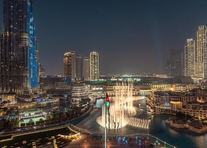 Elite Royal Apartment - Full Burj Khalifa & Fountain View - King
